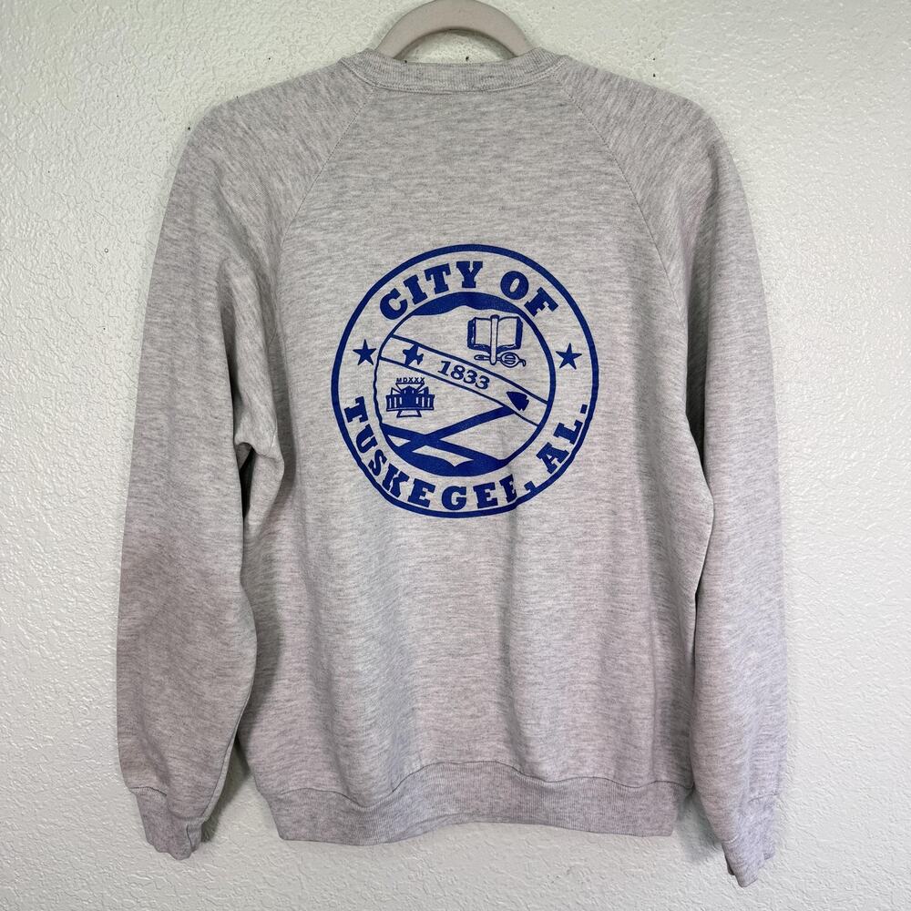 Vintage Tuskegee University Sweatshirt Mens XL Golden Tigers 90s Crewneck Vtg - Picture 2 of 15